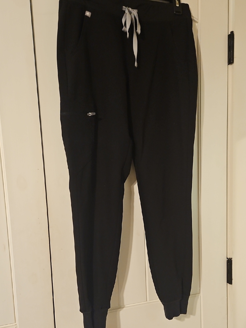 Figs Womens Black Zamora Joggers SMALL